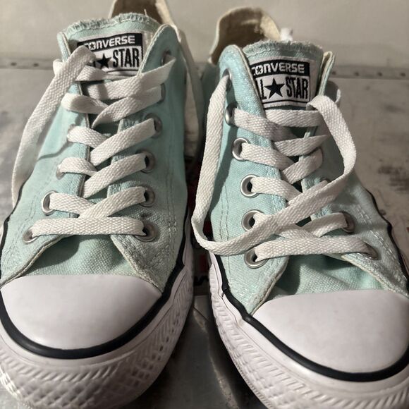 Converse All Star Turqouise Women’s Size 7 Shoes - Picture 10 of 10